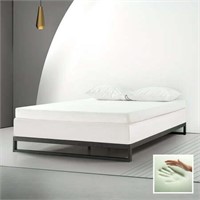 Zinus 4 Memory Foam Mattress Topper  Full