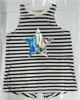 Members Mark Active Striped Shirt (Sized10/12)