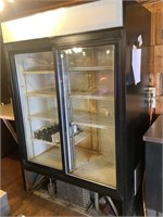 2 Door Glass Front Cooler SEE DESCRIP