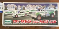 Hess Toy Truck and Race Car