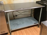Stainless Steel Table SEE DESCRIP