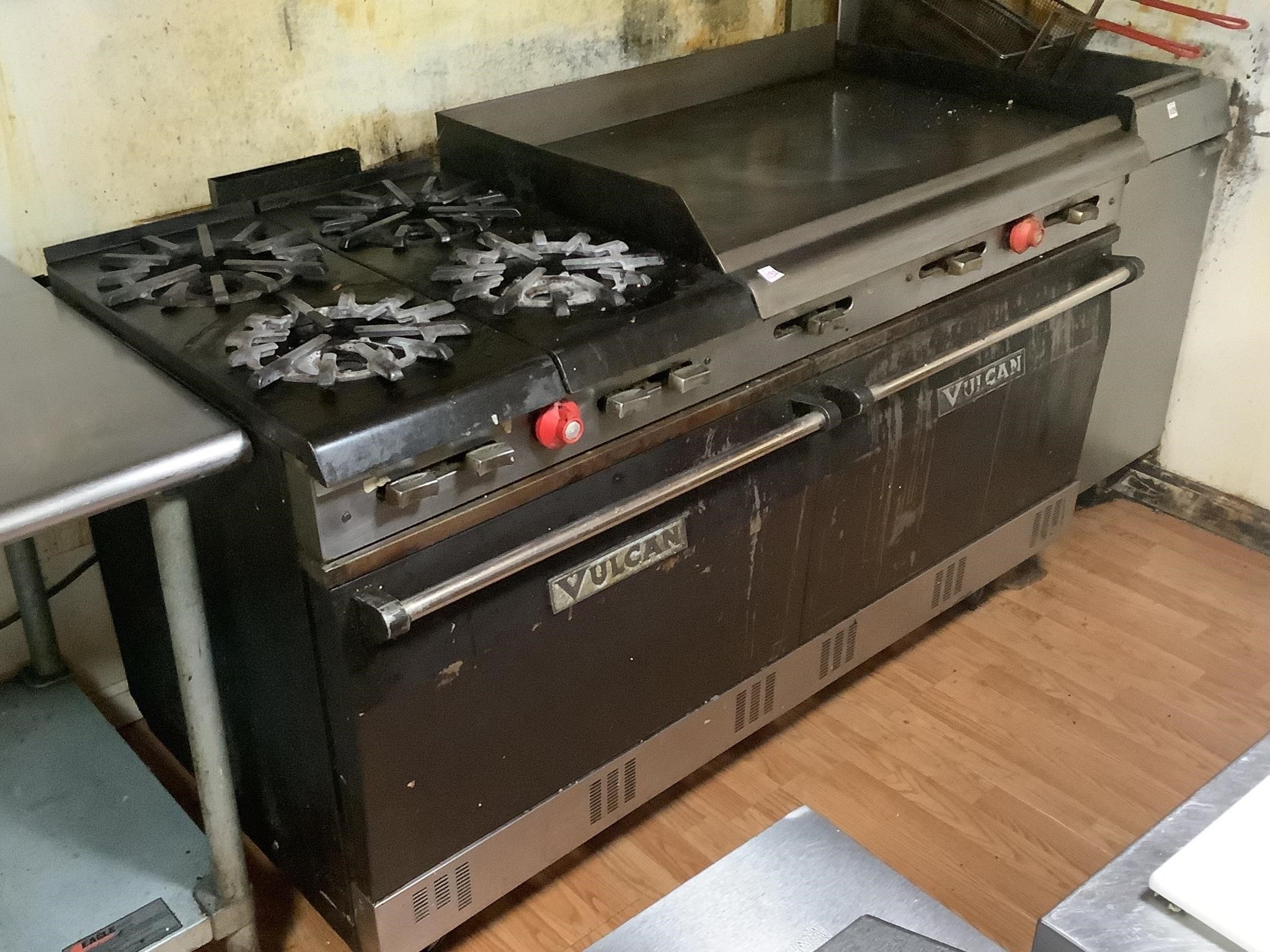 Vulcan Gas Stove & Grill SEE DESCRIP