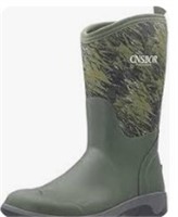 Sz 8  Rubber Boots For Man Waterproof, Outdoor