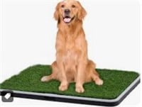 Dog Grass Pad With Tray, Artificial Turf Dog