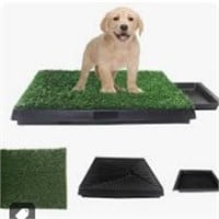 Dog Grass Pad With Tray, Artificial Turf Dog