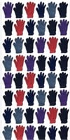 48 Pair  Kids Stretch  Gloves /mittens