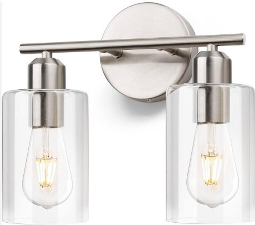 Seable Bathroom Vanity Light Brushed Nickel 2