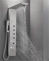 Rovate Rainfall Waterfall Shower Tower Panel