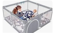 Eaq Baby Playpen, Large Baby Playard,indoor &