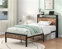 Bofeng Twin Bed Frame With Storage