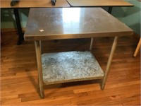 Approx 3' Stainless Steel Table SEE DESCRIP