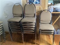 15 Stacking Chairs SEE DESCRIP