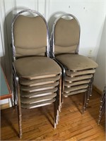 12 Stacking Chairs SEE DESCRIP