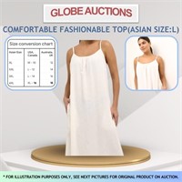 NEW COMFORTABLE FASHIONABLE TOP(ASIAN SIZE: L)