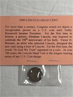 1909 Lincoln Head