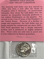 Kennedy Half Dollar Gem Proof 2002