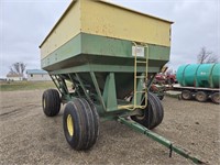 Year-a-round 500 bushel gravity wagon 21.5Lx16.1