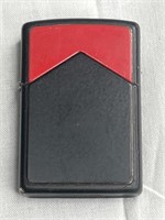 Zippo Lighter- Black & Red, Roman Lighter Rebel