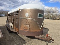 Sooner livestock trailer 16' tandem axel w/ title