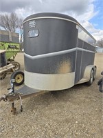 S & S 16'x6'x6'6" livestock horse trailer tandem