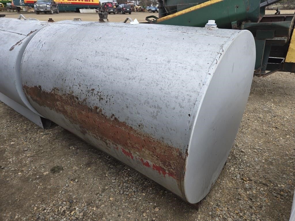 500 gal fuel tank no pump