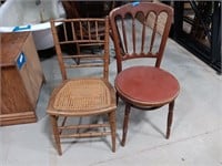 2 Chairs
 1-16x16x34, 
2-15.5x14x31