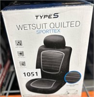 Wetsuit Quilted SPORTTEX Seat Cover - 1 Seat Cover
