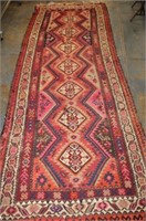 Antique Kilim handknotted Rug 140" x 4'6"