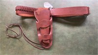 HUNTER leather holster and belt