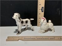 Vintage Ceramic Dog Figurines