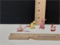 Vintage Miniature Glass Animal Figurines