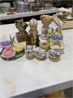 Trinkets boxes, Figurines