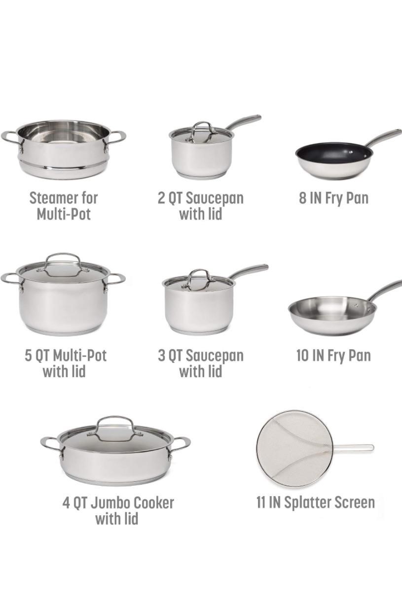 BRAND NEW COOKWARE ONLINE AUCTION