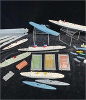 Early Die Cast Model Toy Ships & More