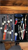 2 Tray Lots of Men’s & Women’s Watches