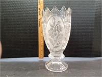 Beautiful Cut Glass Vase