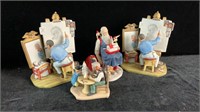 4 Norman Rockwell Figurines