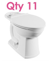 Qty 11-American Standard Toilet Bowl