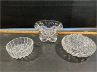 Lot of Clear Glass Miscellaneous