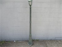 Electrical Pole Lamp 75" (globe loose)