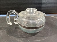 Vintage Pyrex Clear Glass Coffee Pot #8446B