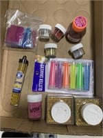 Art & office supplies, 
chalk, crayons,