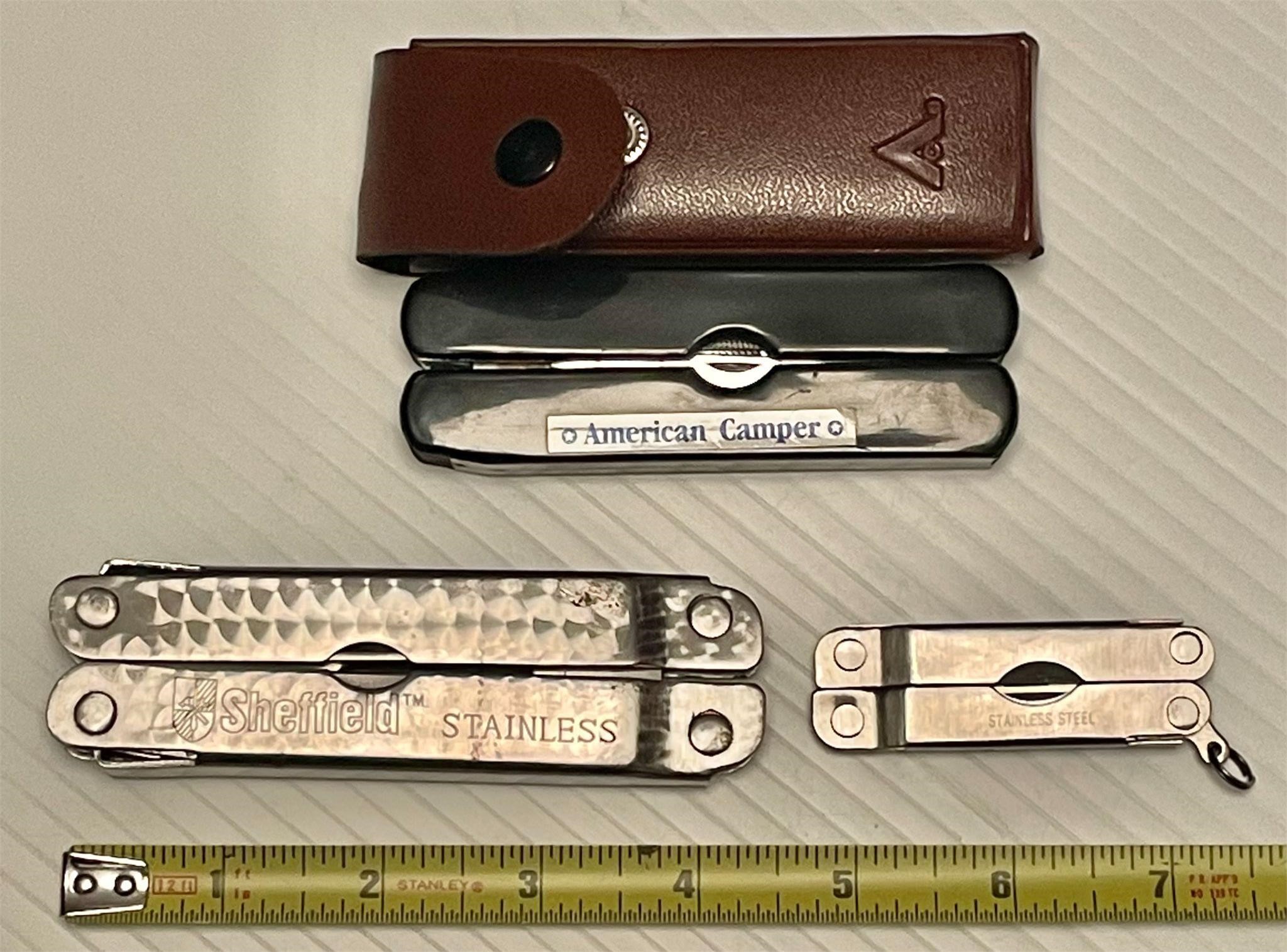 3 multi-tools (one with case)