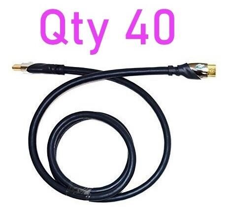 QTY 40- Monster 900 THX HDMI Cables- 4ft