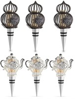QTY 6 Wine Bottle Stoppers
