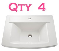 Qty 4-American Standard Above Counter Sink
