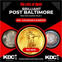 Brilliant Post Baltimore Rare Coin Auction 15 pt 2.3