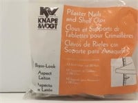 Knape & Vogt 256P BR Adjustable Pilaster Shelf Sup