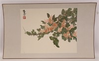 Lu Chun Lan "Flowers & Tree" Watercolor & Ink