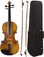 BRAND NEW 'CECILIO Violin w/ Case & Accessories Na